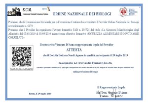 SICUREZZA ALIMENTARE