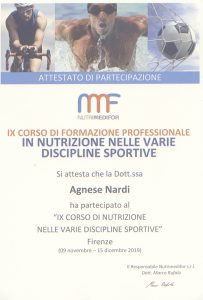 dieta sport